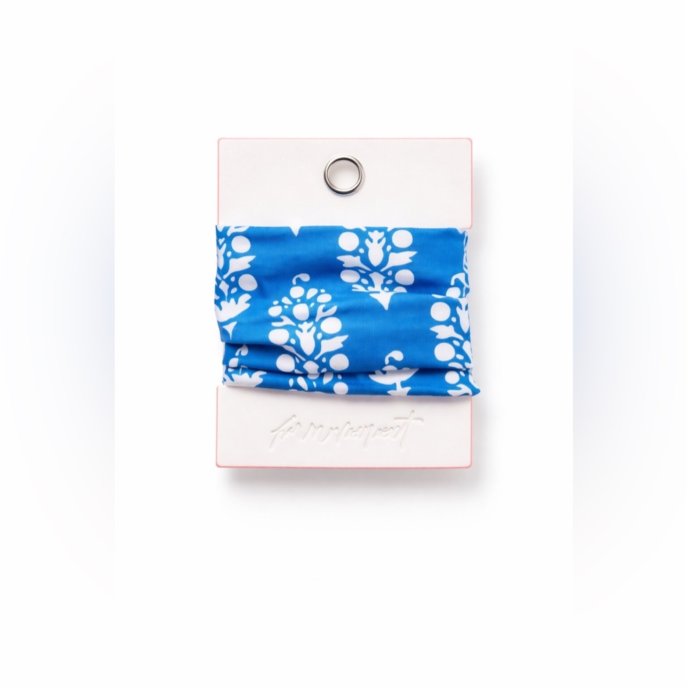 FP Movement Rumble Hair Tie Athlete Blue Echo NWT Buti Logo